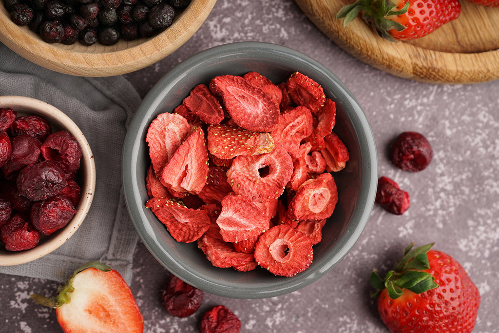 freeze dried strawberry