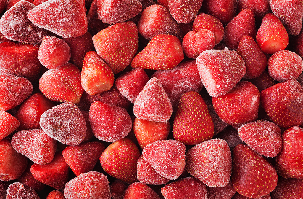 organic freeze dried strawberries